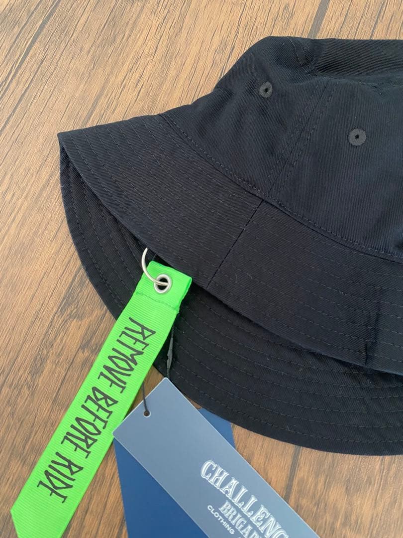 新品未使用　チャレンジャー ×マジックナンバー　バケットハット　ブラック　フリー