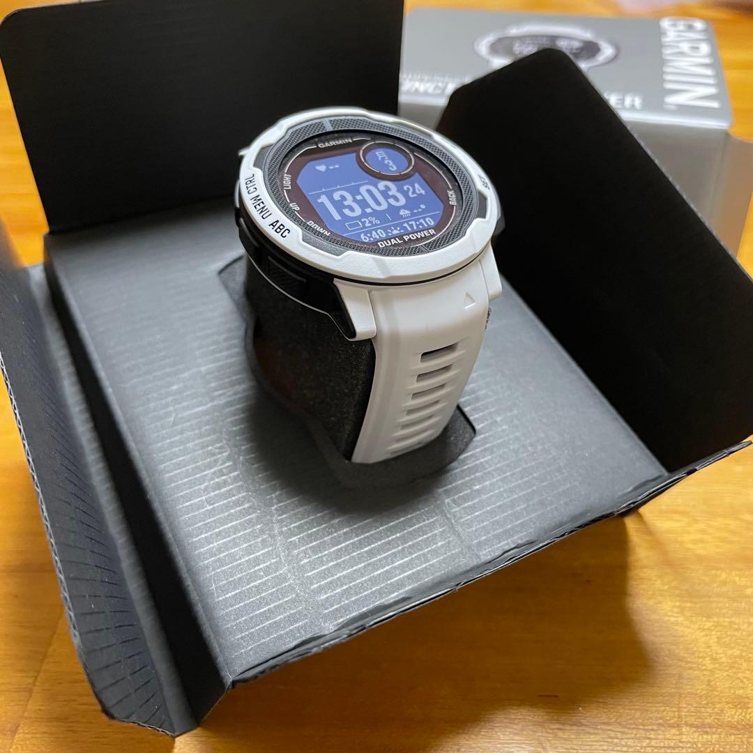 【ほぼ未使用】GARMIN INSTINCT 2 DUAL POWER