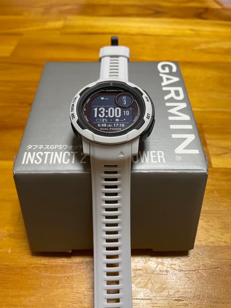 【ほぼ未使用】GARMIN INSTINCT 2 DUAL POWER