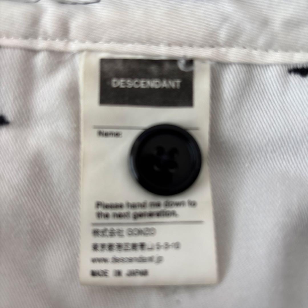 DESCENDANT DC-3 / Wide ブラックチノパン