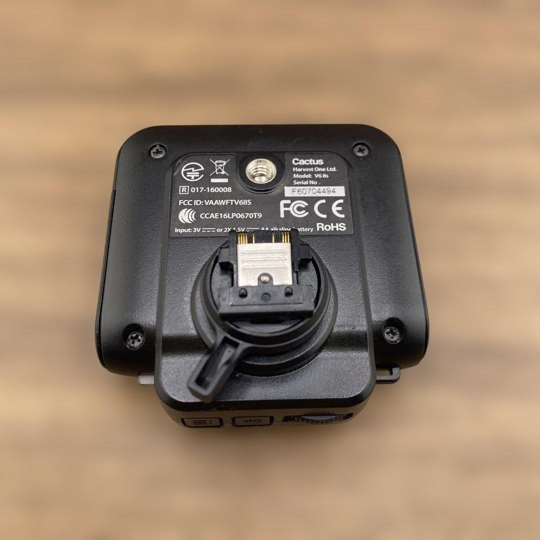 Cactus カクタス ワイヤレスフラッシュランシーバー V6Ⅱ G-748