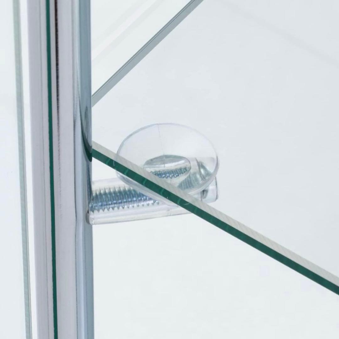 不二貿易 コレクション背面ミラーケースフィギュアケース 4段