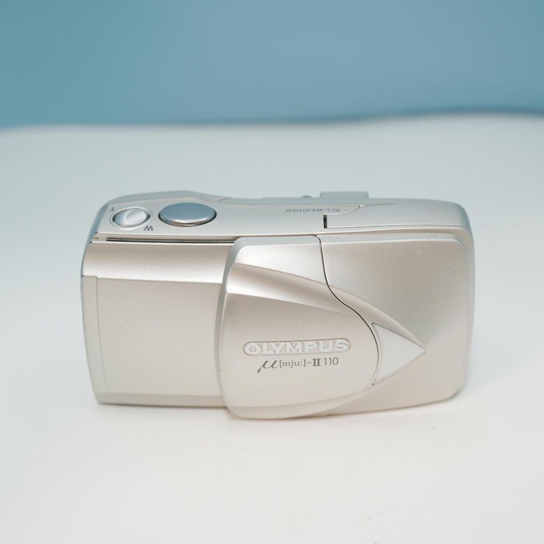 OLYMPUS μ II-110 フィルムカメラ a4388