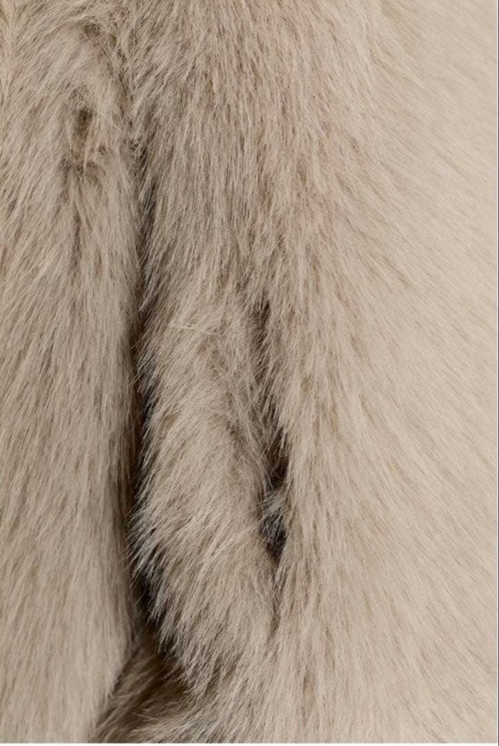 ZARA ダブルフェイスフェイクファージャケット　Sサイズ