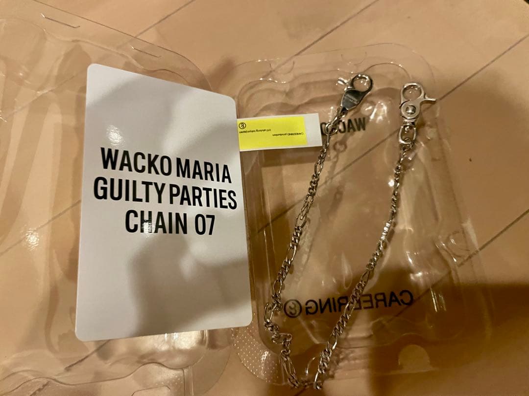 ⭐️WACKOMARIA CAREERINGウォレットチェーンキャリアリングピアス