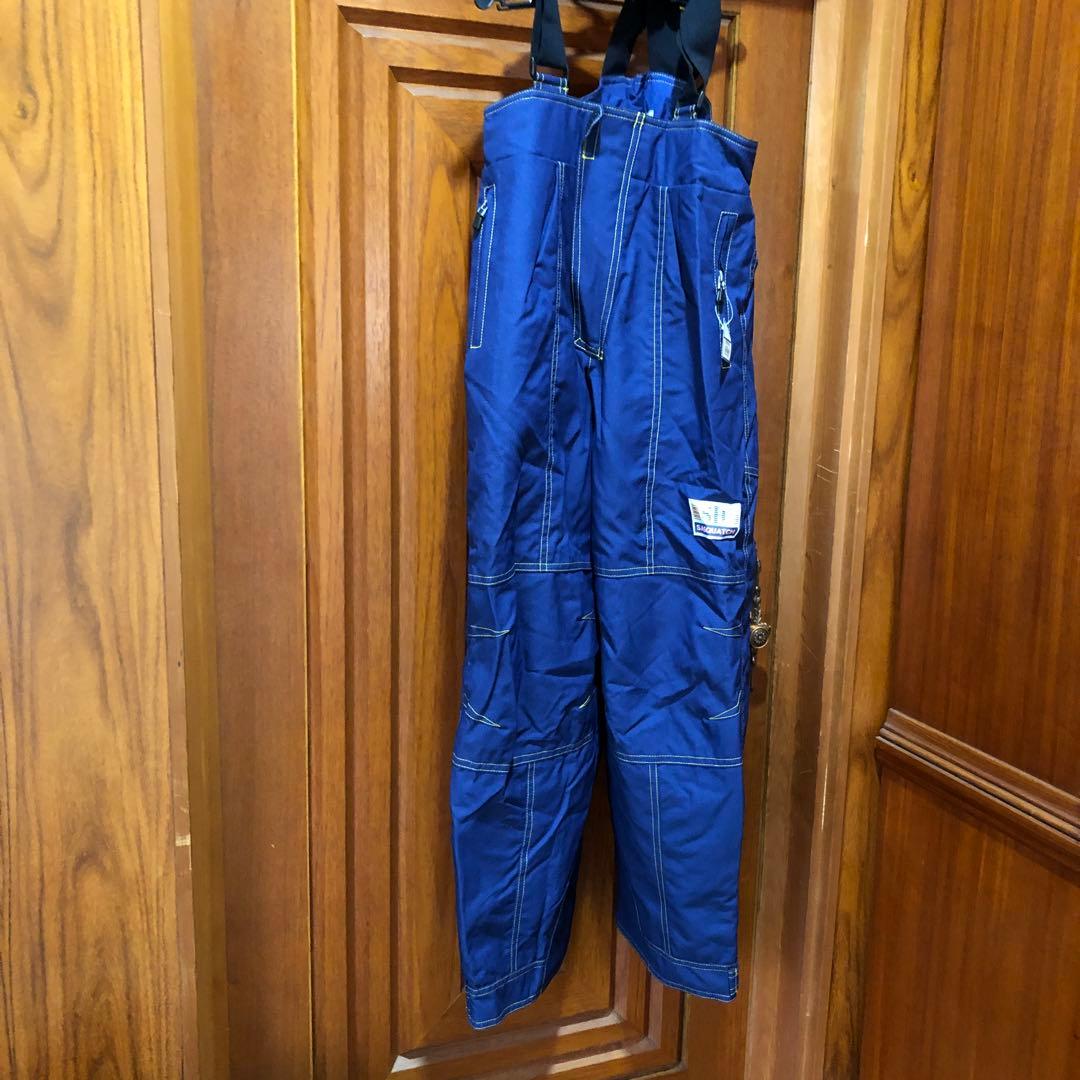 スキーウェア 男性用 ３Ｌ　タグ付きネイビー ホワイト