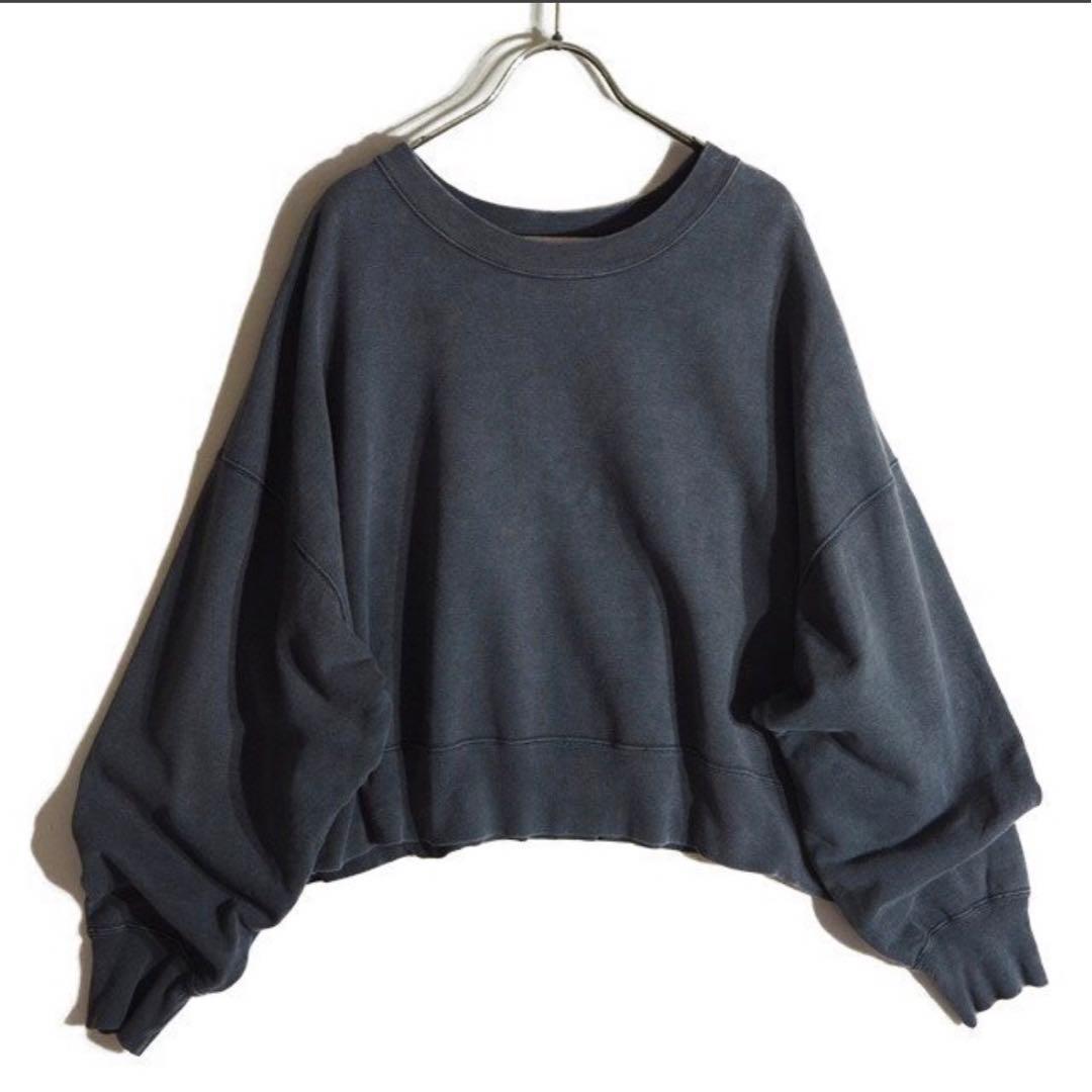 remi relief レミレリーフChaos クロップド　スウェット