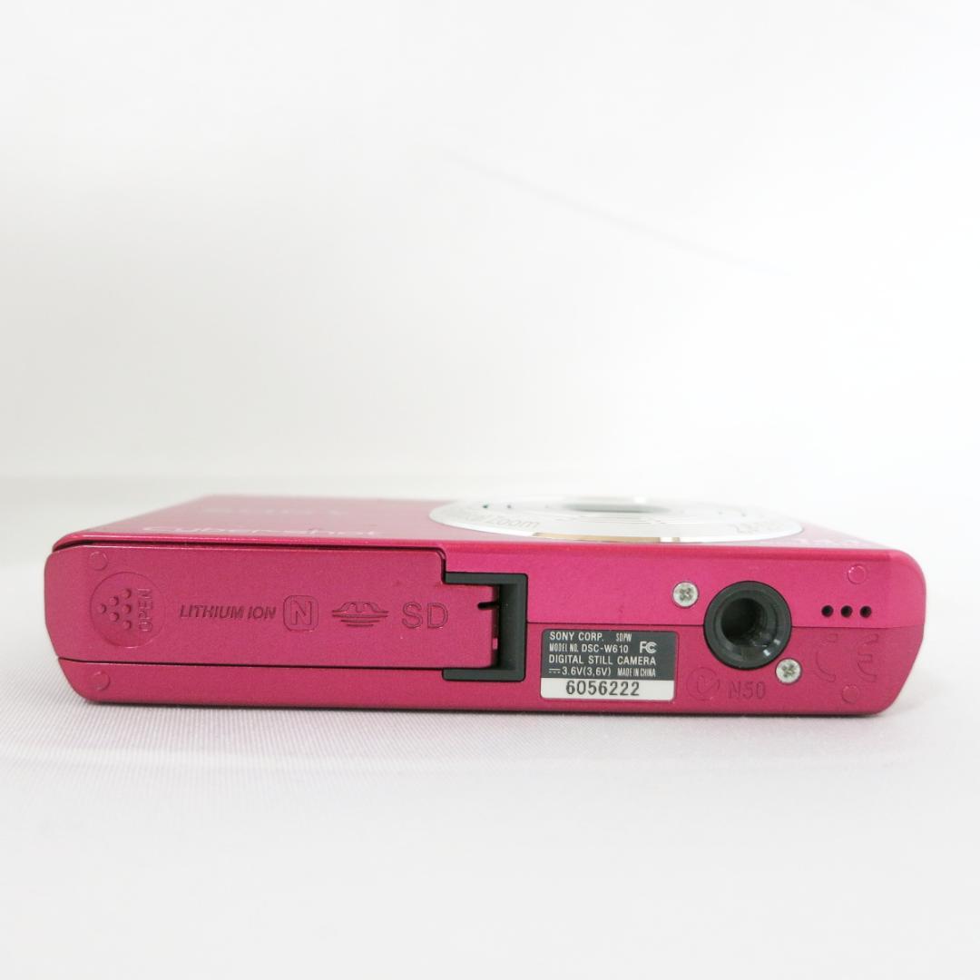 Sony デジタルカメラ Cyber-shot DSC-W610 ピンク