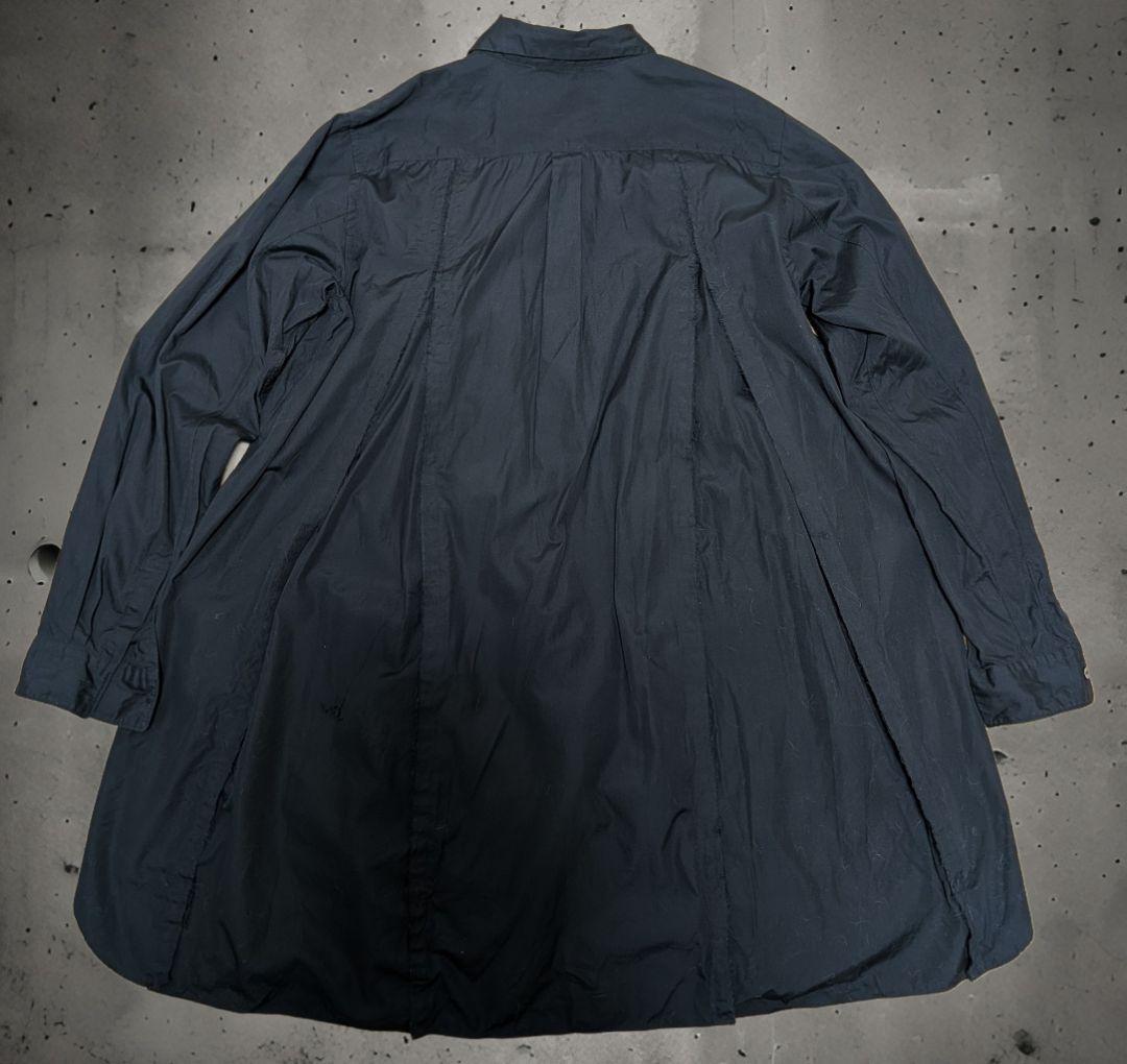 ブラックコムデギャルソン　カッティングコットンロングシャツ