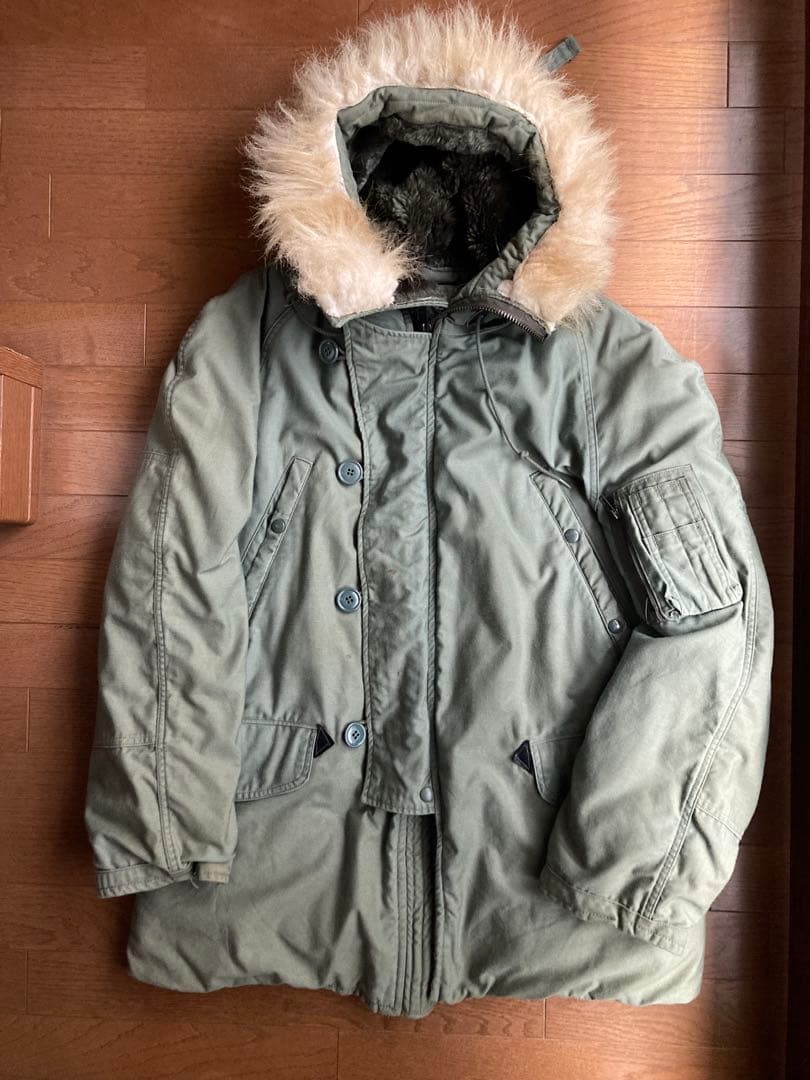 実物 N3-B フライトジャケット MEDIUM