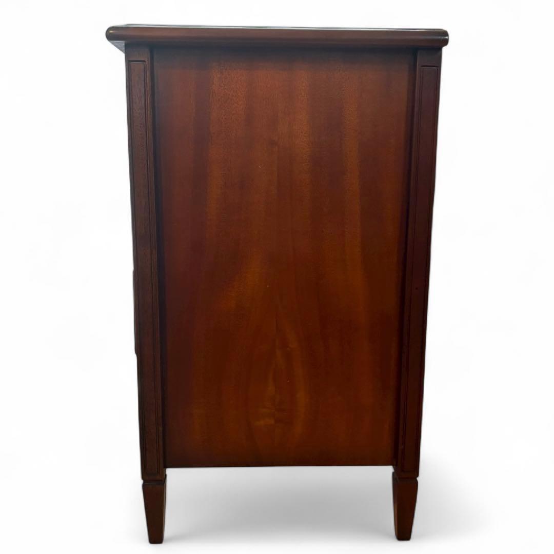 サイドチェスト 木製 4段タンス 収納家具