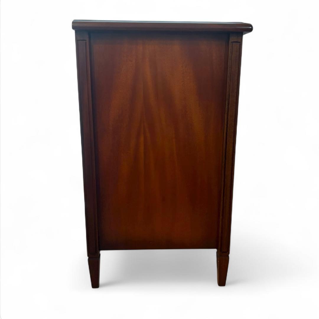 サイドチェスト 木製 4段タンス 収納家具