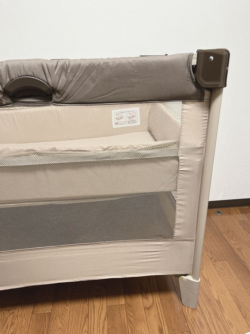 【極美品】アップリカ ココネルエアー ベビーベッド サークル 寝具 未使用級