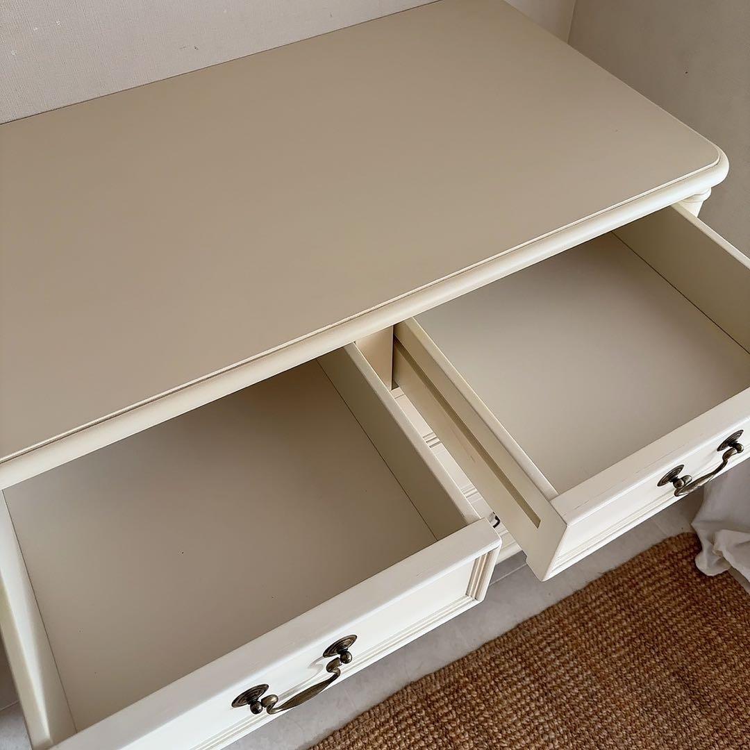 かなり美品　ローラアシュレイ　チェスト　クリフトン　フレンチカントリー　白家具