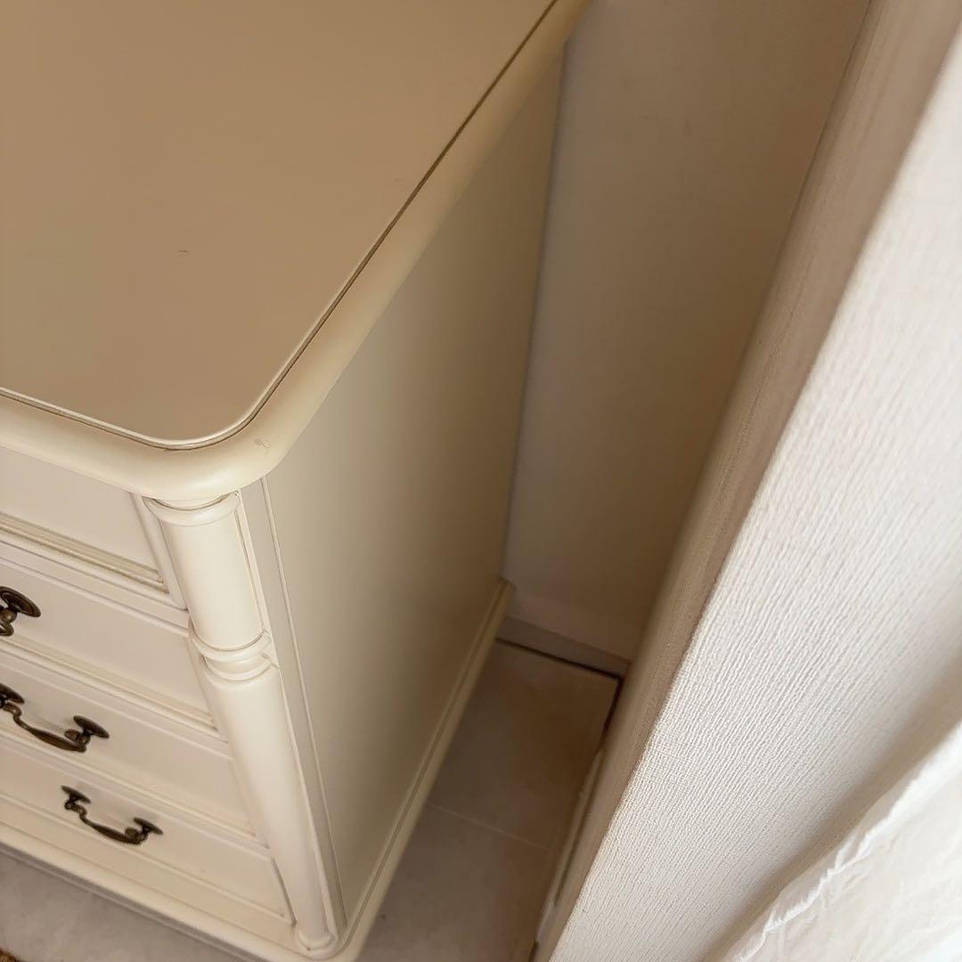 かなり美品　ローラアシュレイ　チェスト　クリフトン　フレンチカントリー　白家具