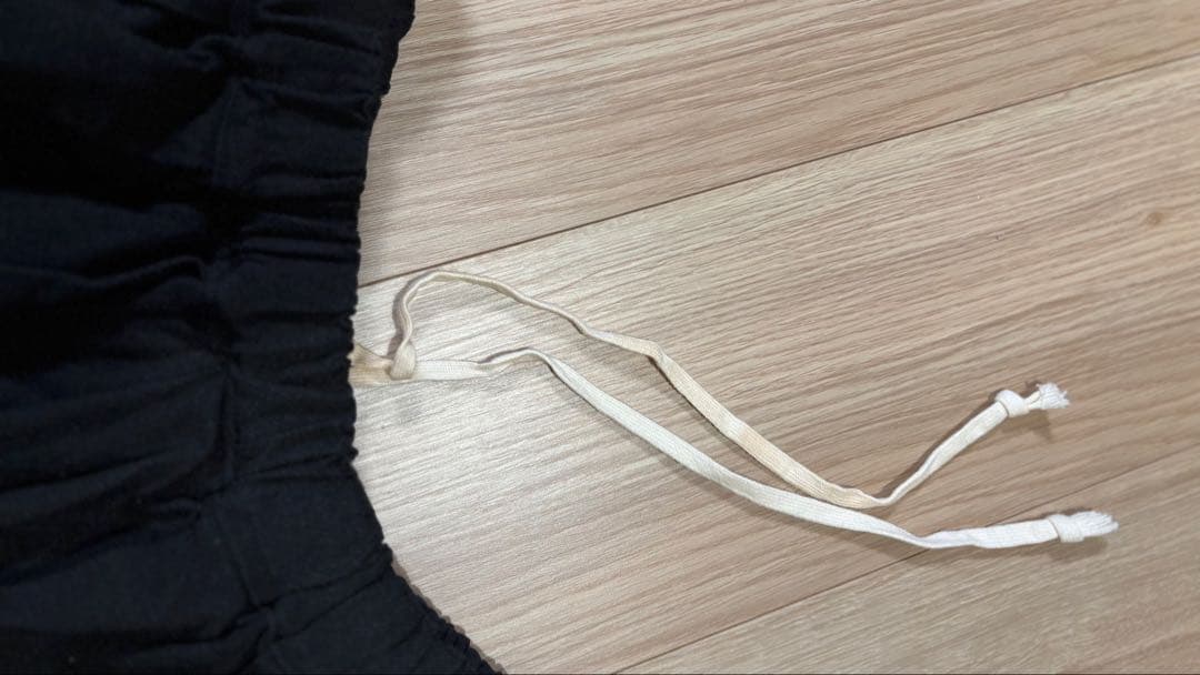 BLACKコムデギャルソン サルエルパンツ