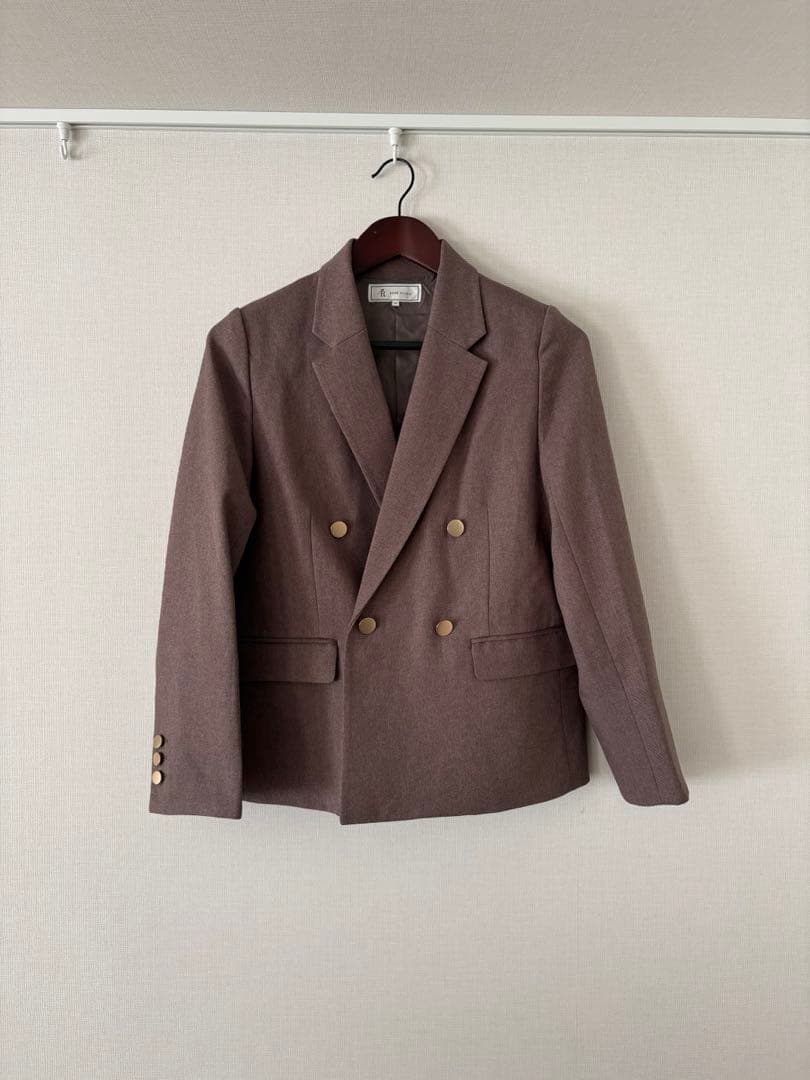 【送料無料】ロペピクニック　ベージュテーラードジャケット Mサイズ　金ボタン