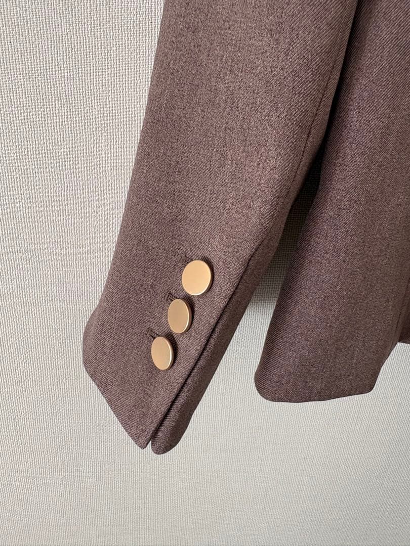 【送料無料】ロペピクニック　ベージュテーラードジャケット Mサイズ　金ボタン