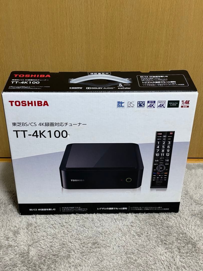TOSHIBA TT-4K100 BS/CS 4K録画チューナー
