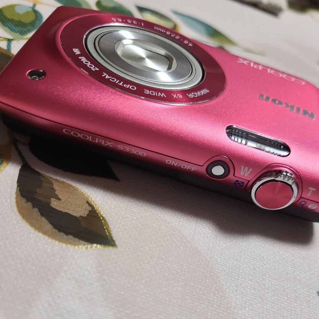 NikonニコンCOOLPIX S3300 ピンク