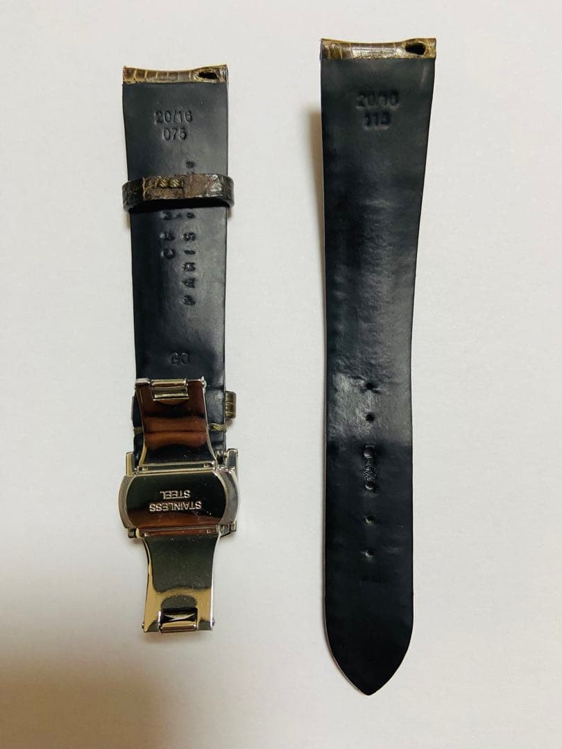 CAMILLE FOURNET リザード レザーベルト 革 皮