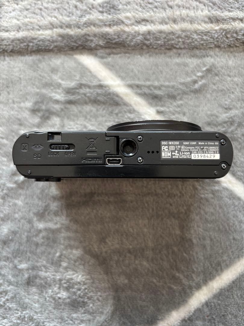 SONY ソニー　コンパクトデジタルカメラ DSC-WX350 ジャンク品