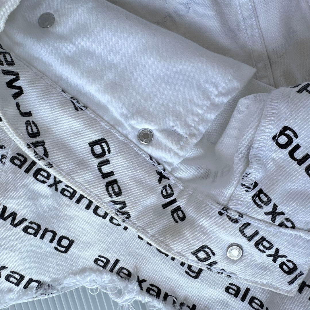 Alexander wang ショートパンツ　ハイウエストショーツ　25