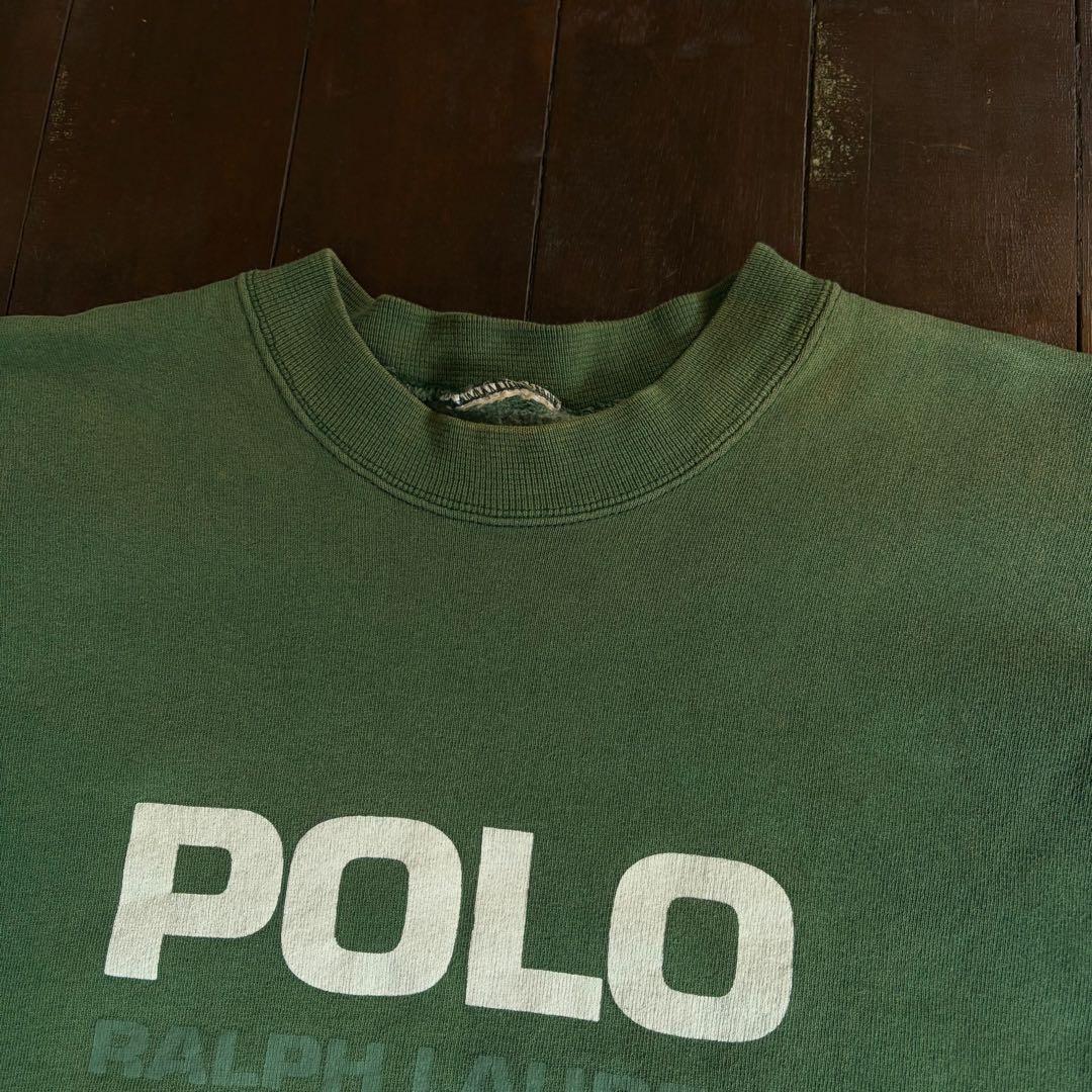 【POLO SPORT ポロスポーツラルフローレン】 スウェットシャツ L 緑