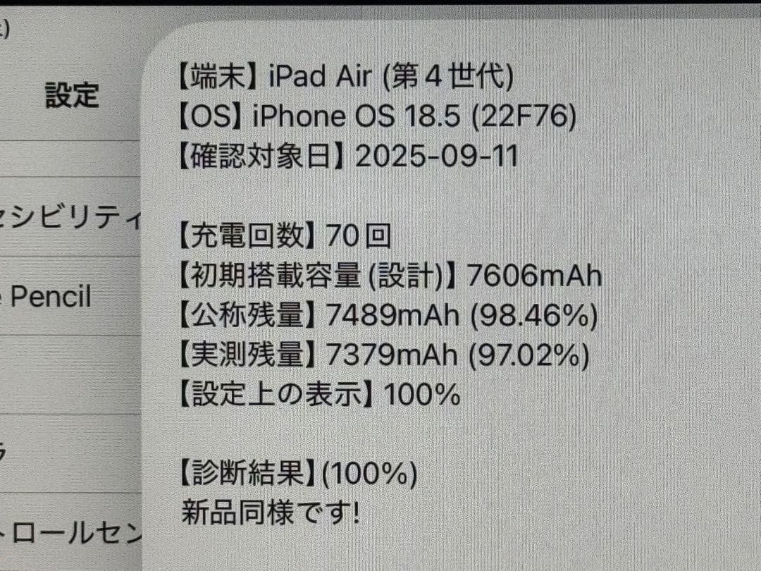 100%美品お絵かきipadAir4アップル純正キーボードスタイラスペンシル