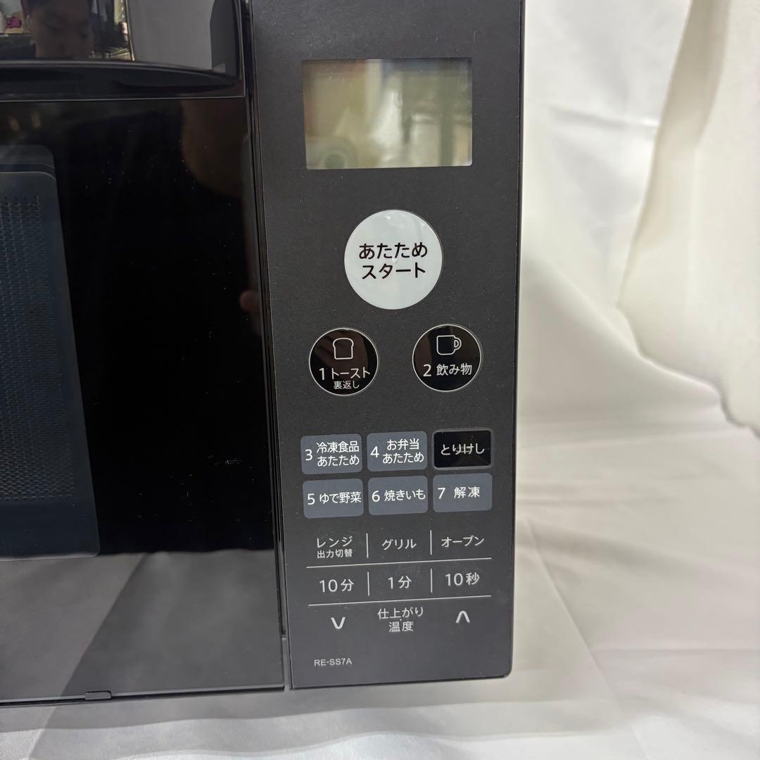 寺222 SHARP RE-SS7A-B オーブンレンジ ブラック 2023年製