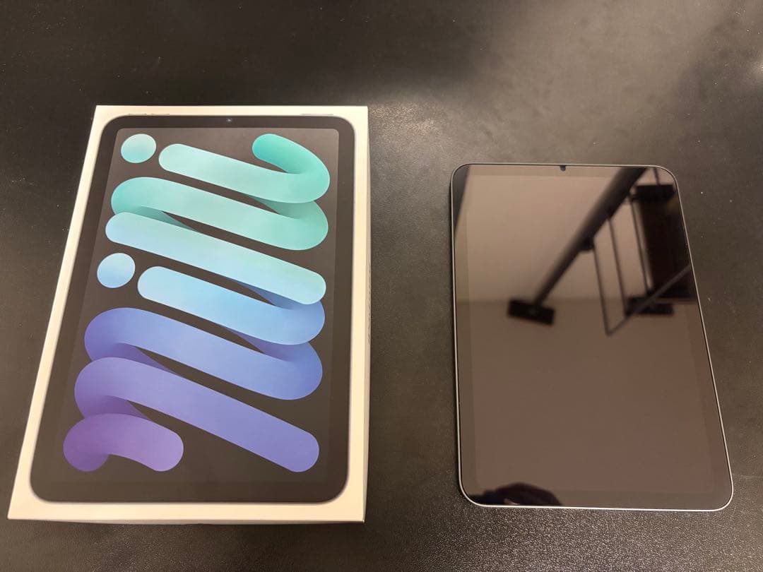 【美品】ipad mini 6 64GB wi-fi スペースグレイ