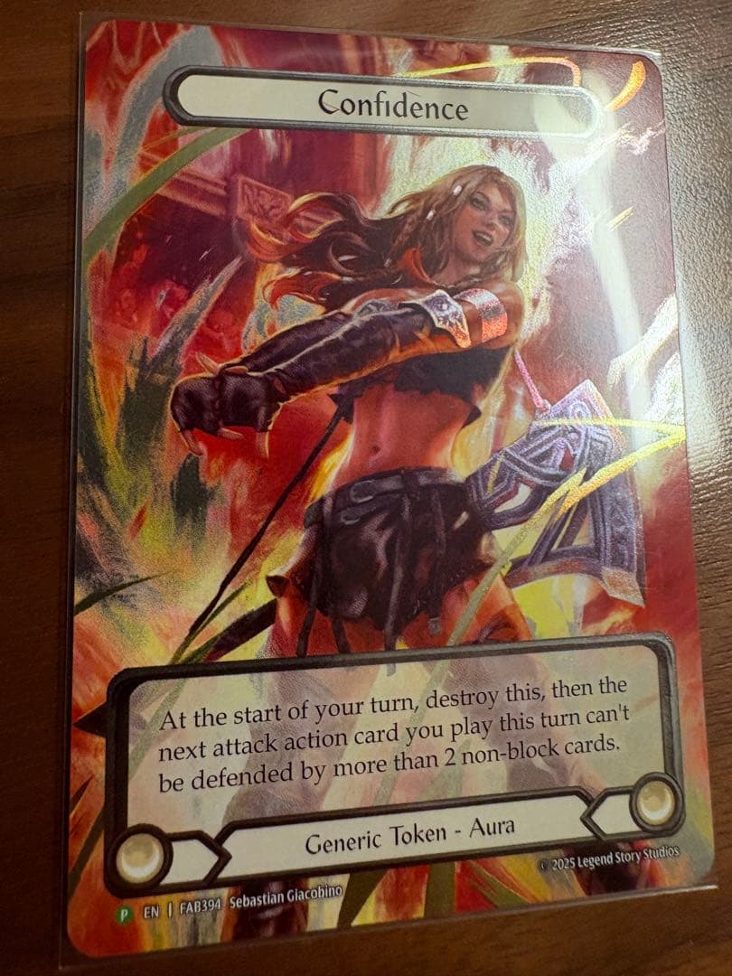 Confidence プロモ CF 未使用 FAB394 FaB