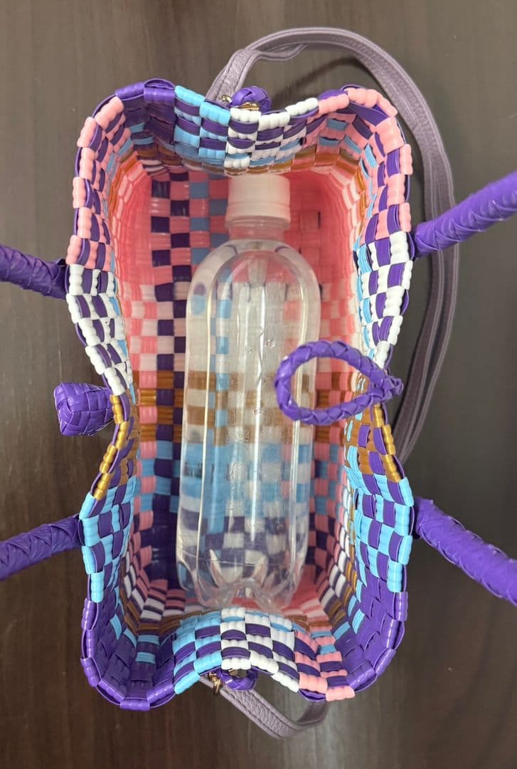 【専用】　プラカゴ　メルカド　横長　トートバッグ　パサール　ブラック 1228