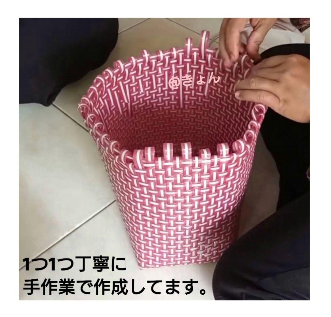 【専用】　プラカゴ　メルカド　横長　トートバッグ　パサール　ブラック 1228