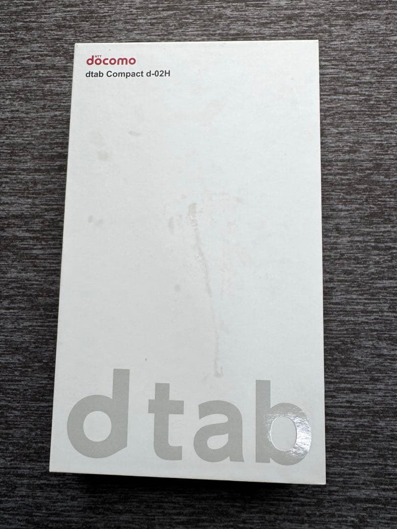 『未使用』Huawei dtab Compact d-02H