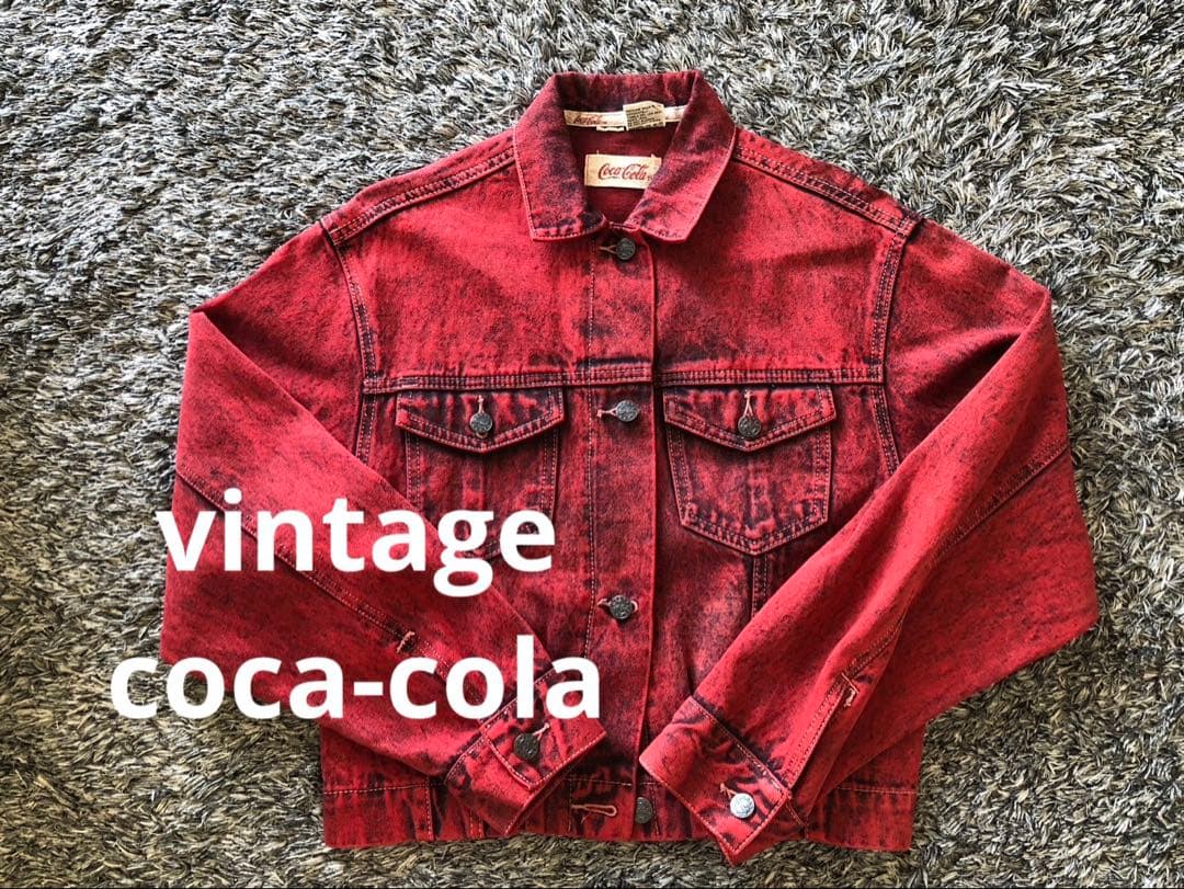 【希少】ヴィンテージ非売品コカコーラデニムジャケット