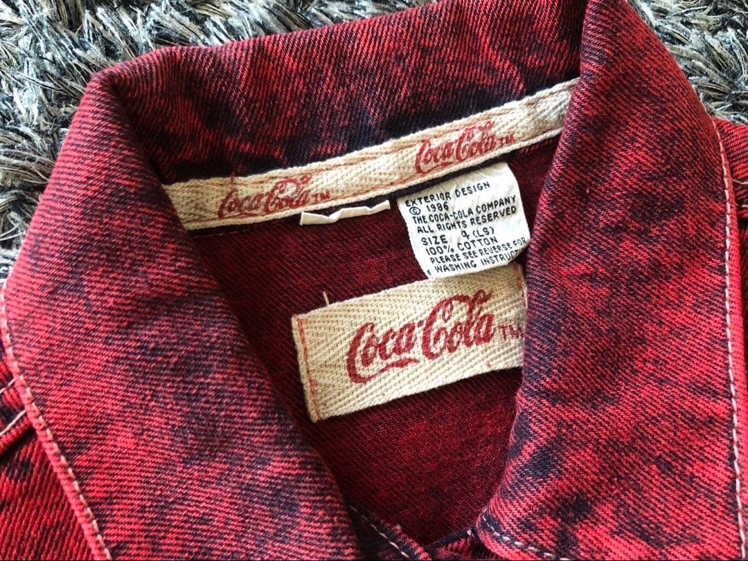 【希少】ヴィンテージ非売品コカコーラデニムジャケット