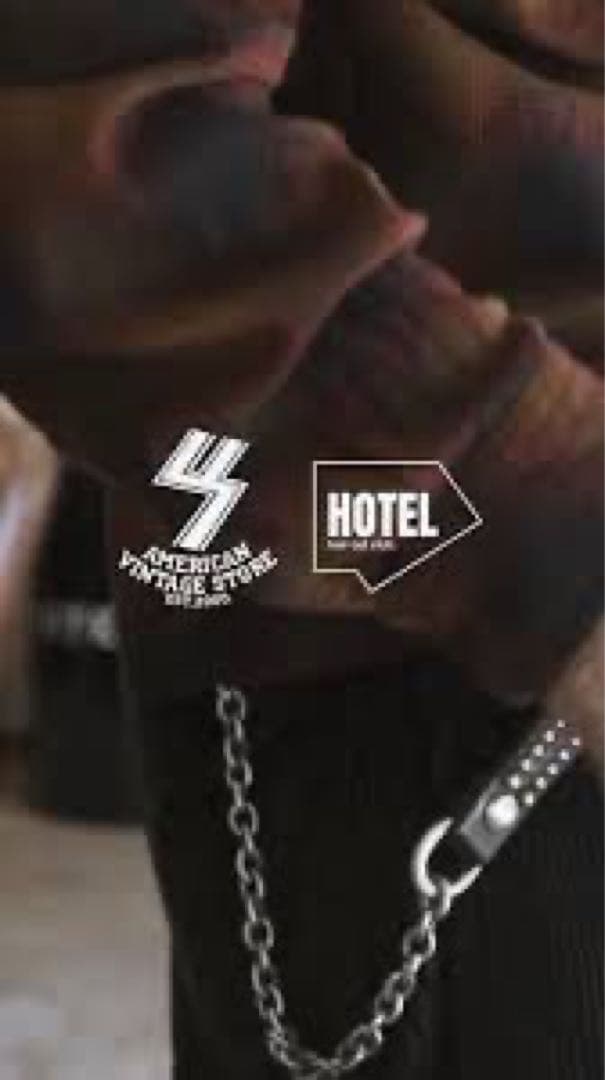 ホテルという名の美容室HOTEL×三軒茶屋US コラボウォレットチェーン