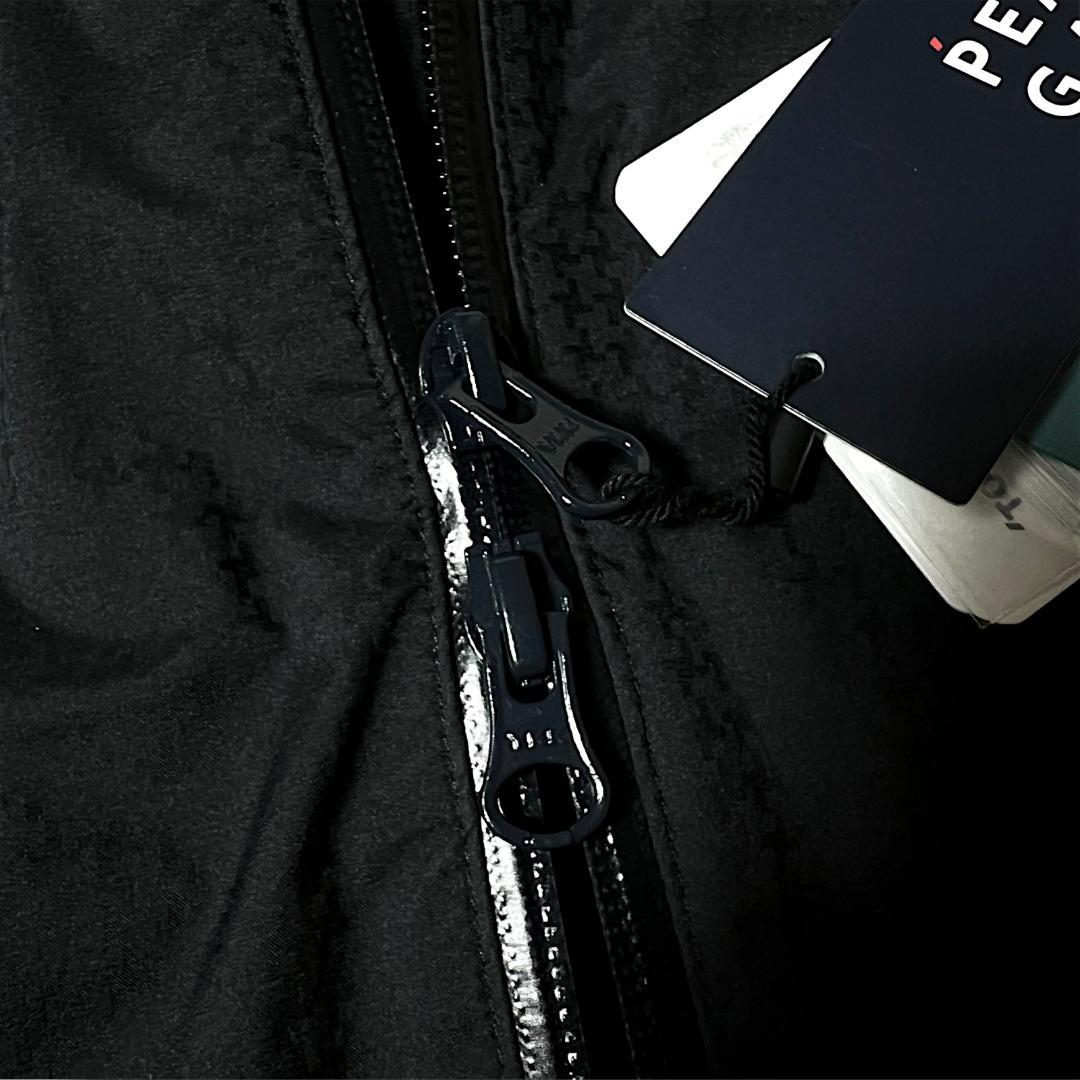 0 定39,600円 パーリーゲイツ ビッグロゴ 半袖にもなる レインジャケット