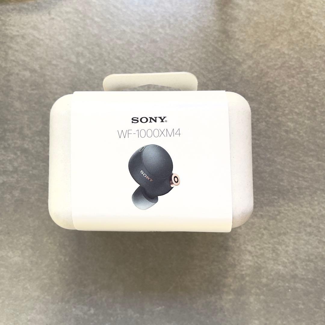 【極美品】SONY WF-1000XM4 ブラック/ワイヤレスイヤホン