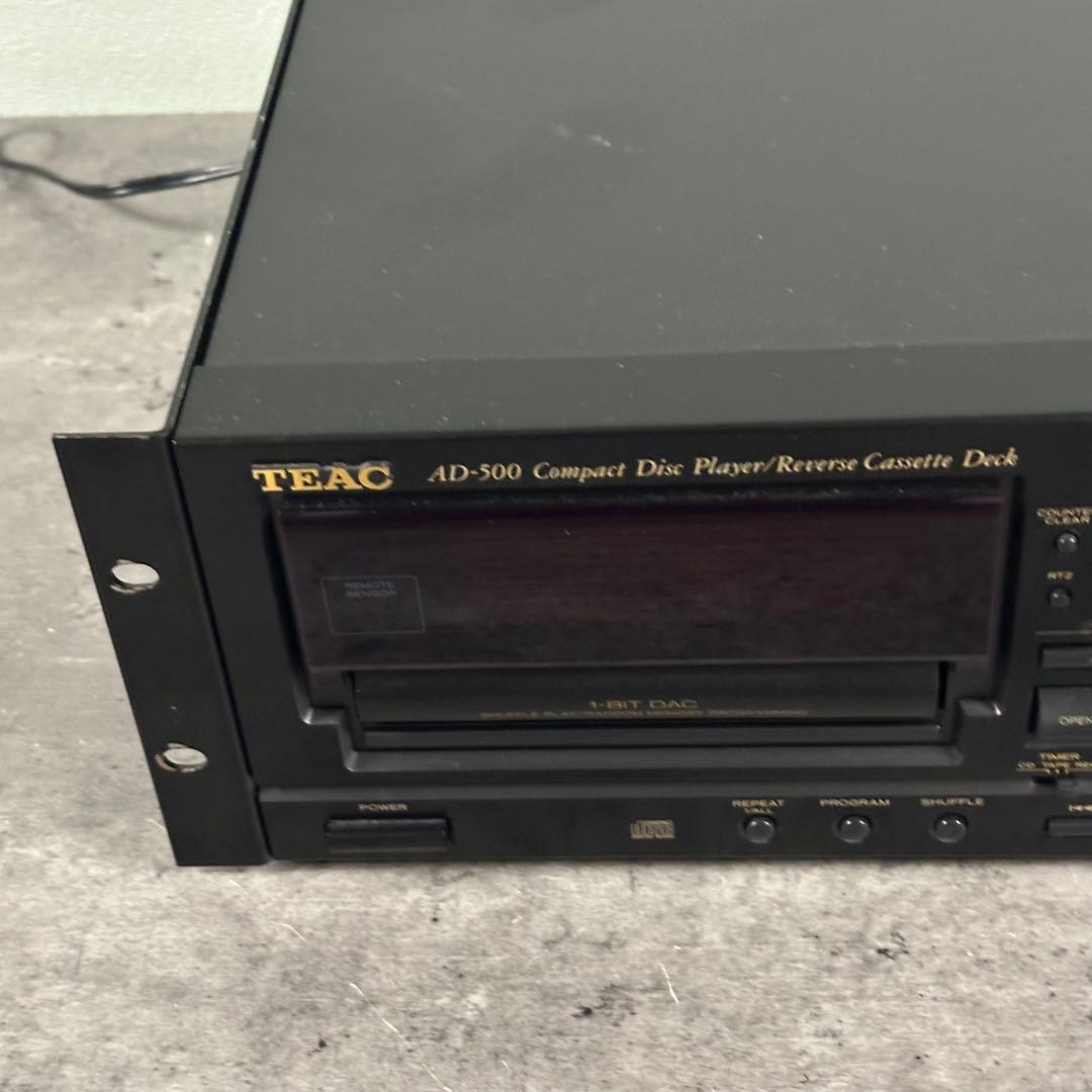 TEAC AD-500 CDプレーヤー カセットデッキ