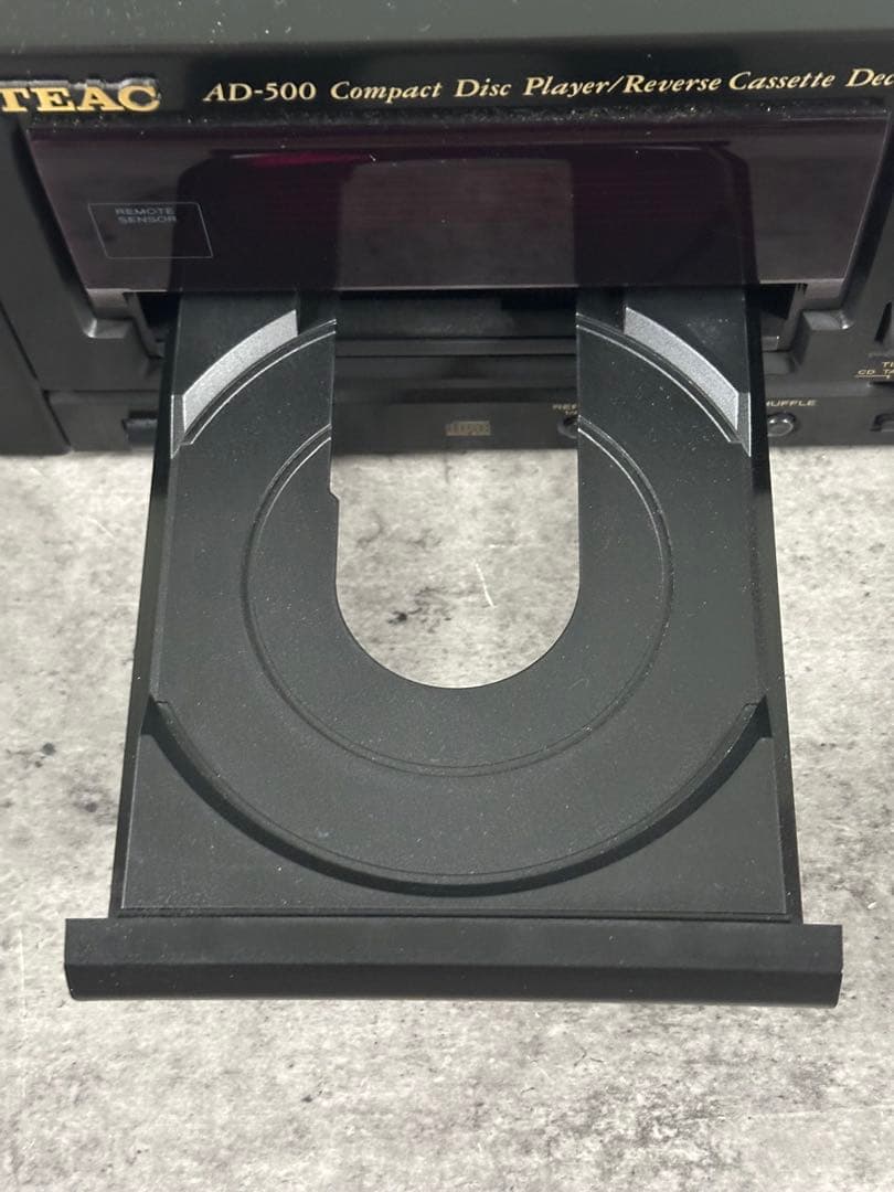 TEAC AD-500 CDプレーヤー カセットデッキ