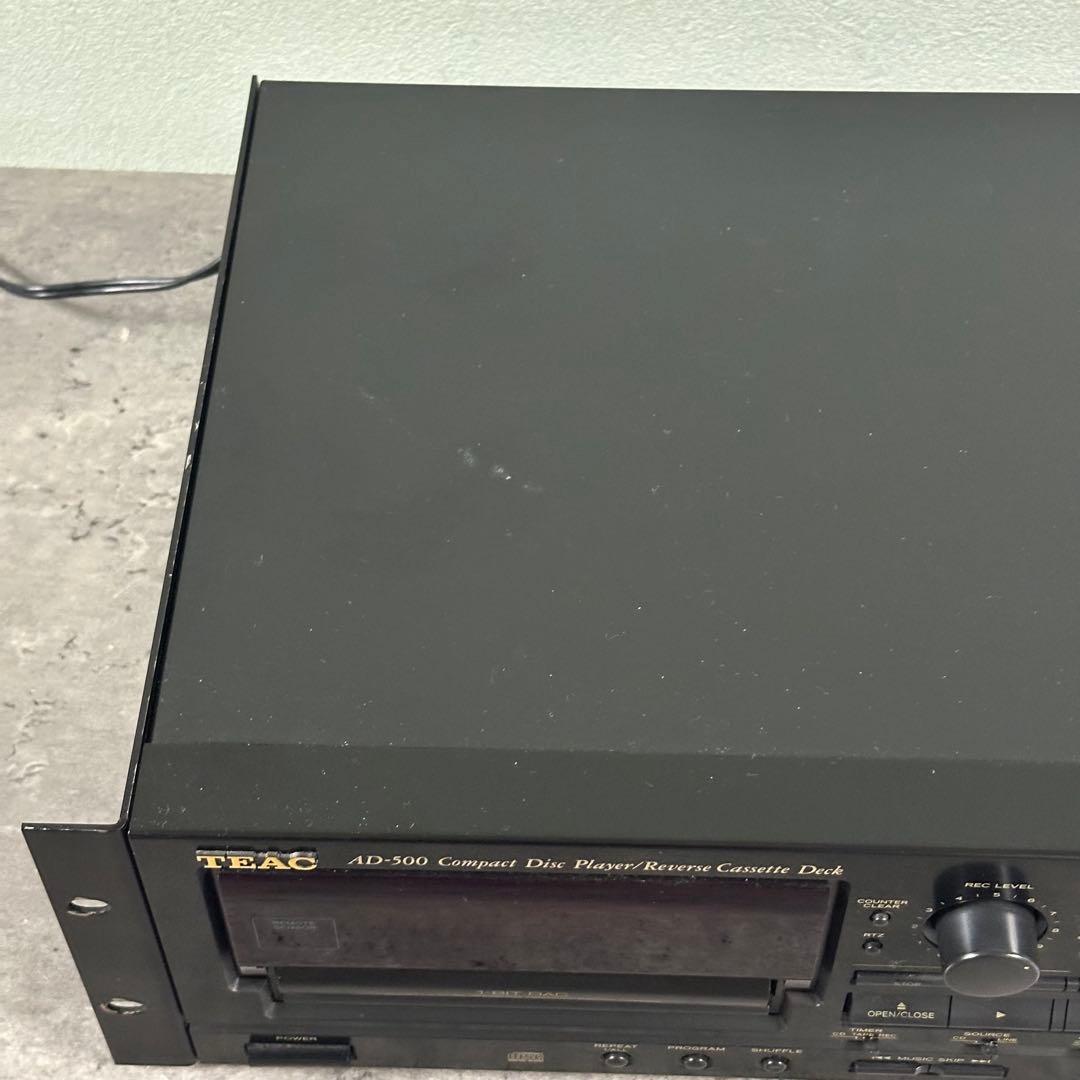 TEAC AD-500 CDプレーヤー カセットデッキ