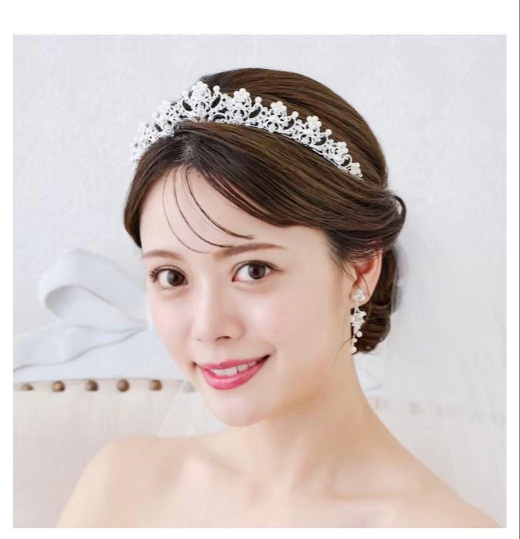 ANNANWEDDING アンナウェディング ティアラT52