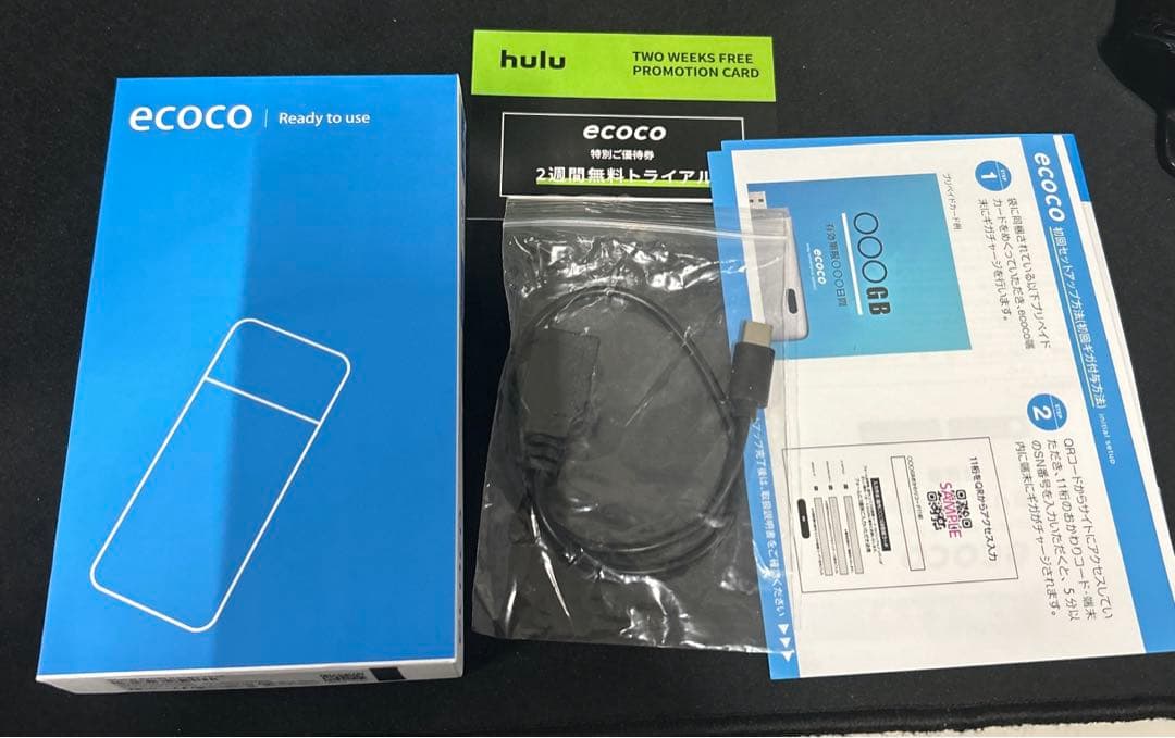 バッテリーレス ポケットWiFi 100GB付