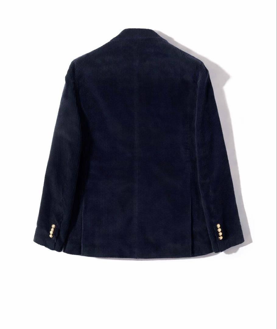 TAGLIATORE テーラードジャケット ダークネイビー 48L コーデュロイ