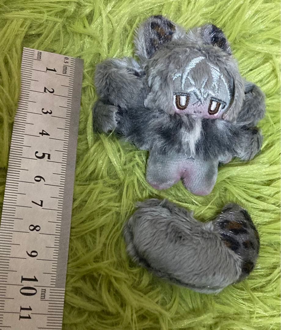 自作ぬいぐるみ・灰色の子