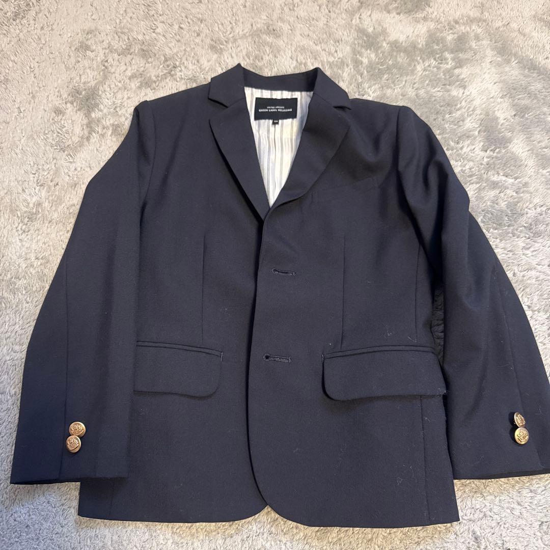 GREEN LABEL RELAXING スーツ 120 ネイビー