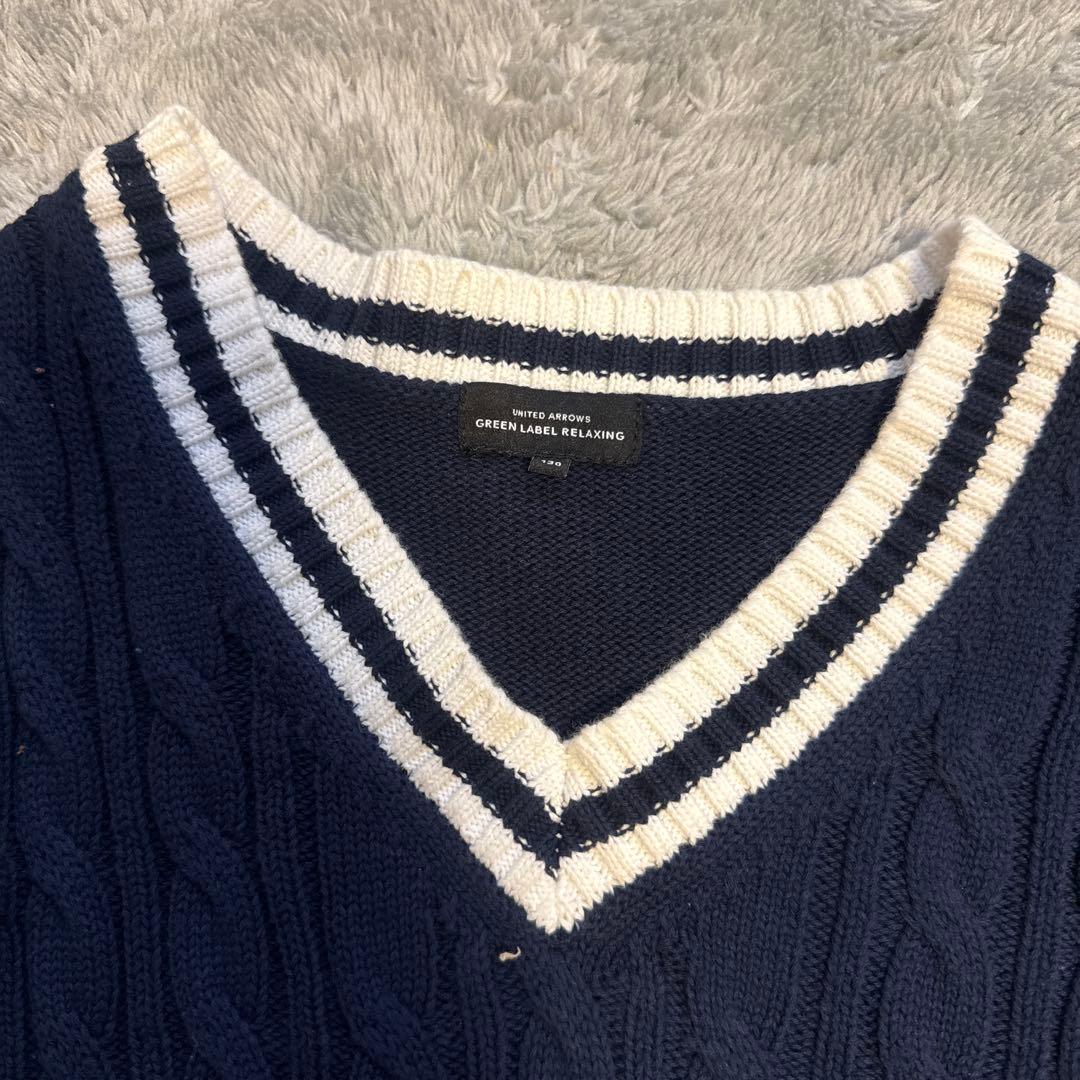 GREEN LABEL RELAXING スーツ 120 ネイビー