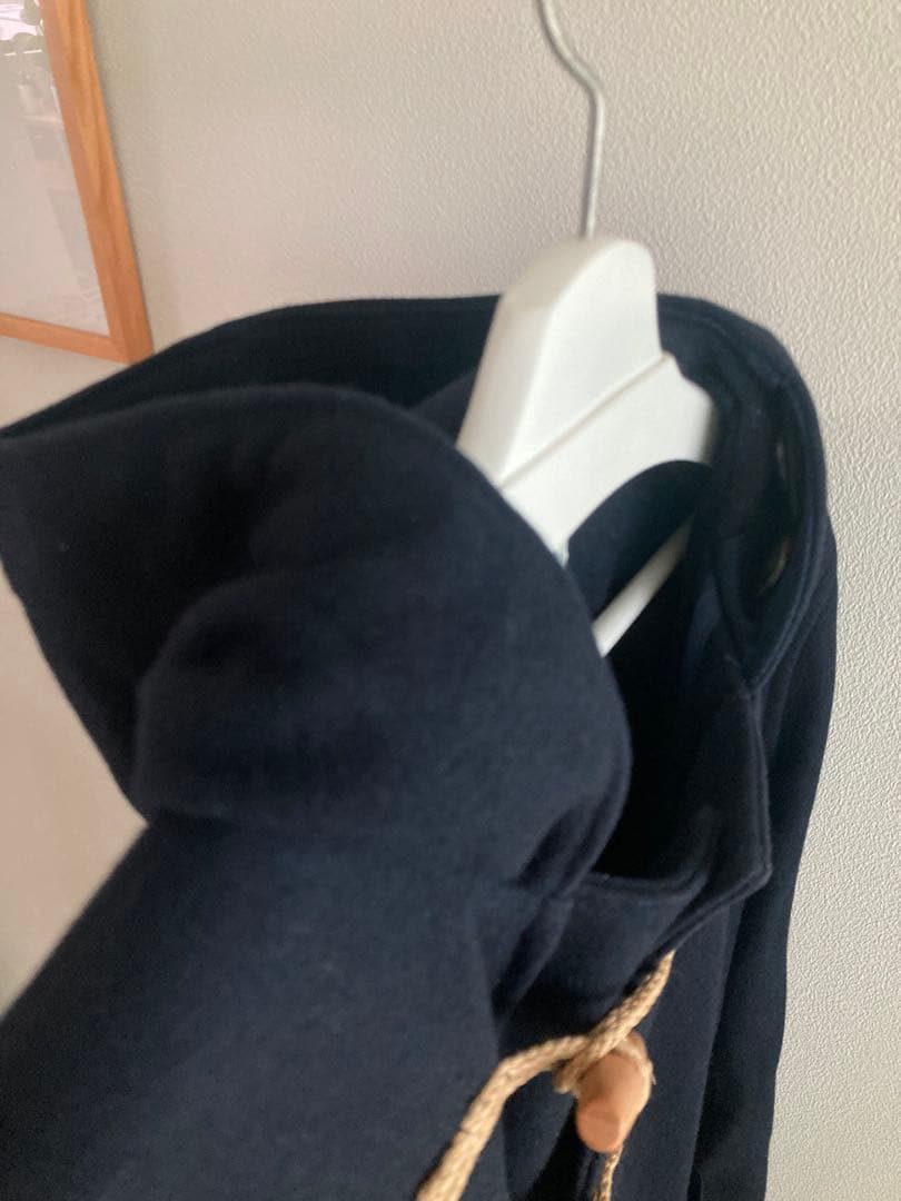 英国製 MONTGOMERY for SHIPS ウールダッフルコート 40 紺